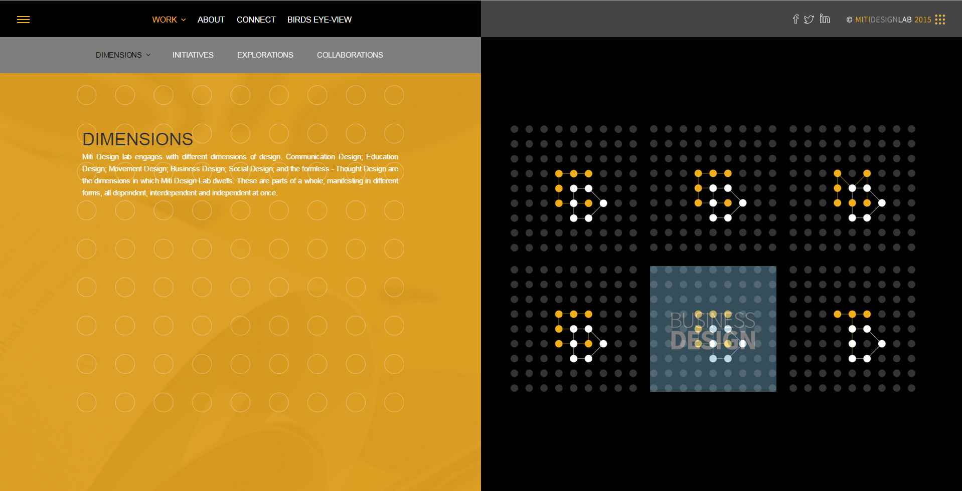 Miti Desai Dance Studio Website Execution