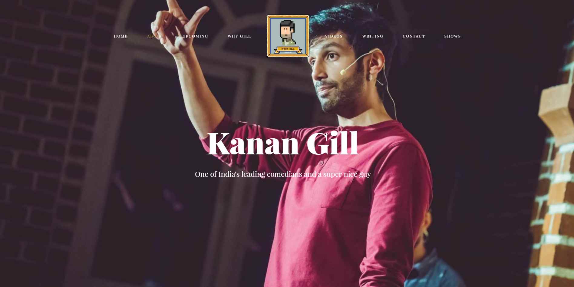 Stand Up Comedian Kanan Gill's Website